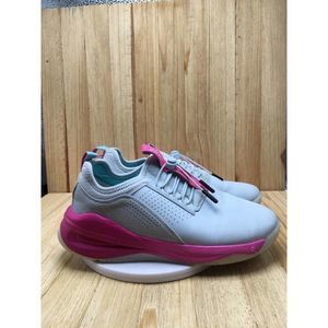 Clove Nursing Sneakers Shoes Women Sz 8 Ivory Work Low Top Lace Up Athletic